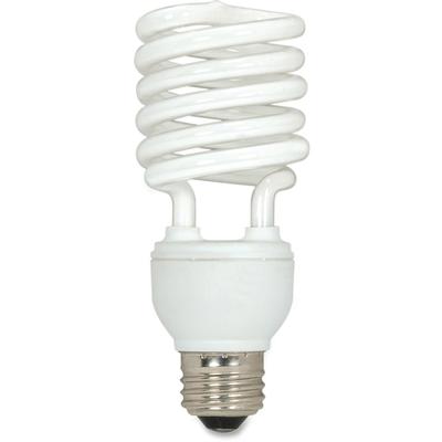 Satco S6274 CFL Spiral Bulb, 23 Watts, 3/Pack - Box of 3