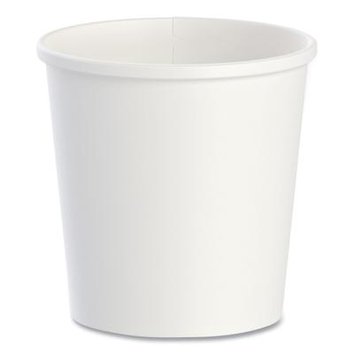 Solo Inc. H4165-2050 Flexstyle Double Poly Paper Containers, 16oz, White, 25/Pack, 20 Packs/Carton - Case of 500