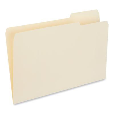 Universal Office Products 15123 Top Tab File Folders, 1/3-Cut Tabs: Right Position, Legal Size, 0.75