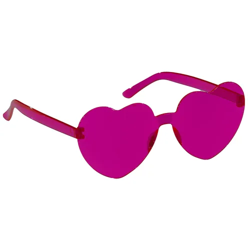 Brille Herz, pink