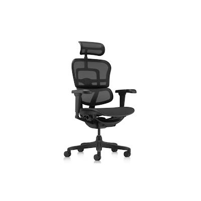 Bürostuhl / Chefsessel ERGOHUMAN SIGNATURE GEN2 Netzstoff schwarz hjh OFFICE Image