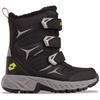 Klettboot LOTTO, Gr. 32, schwarz (schwarz, silber), Synthetik, mehrfarbig, sportlich, Schuhe, - wasserdicht, windabweisend & atmungsaktiv