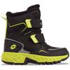 Klettboot LOTTO, Gr. 32, gelb (schwarz, lime), Synthetik, mehrfarbig, sportlich, Schuhe, - wasserdicht, windabweisend & atmungsaktiv