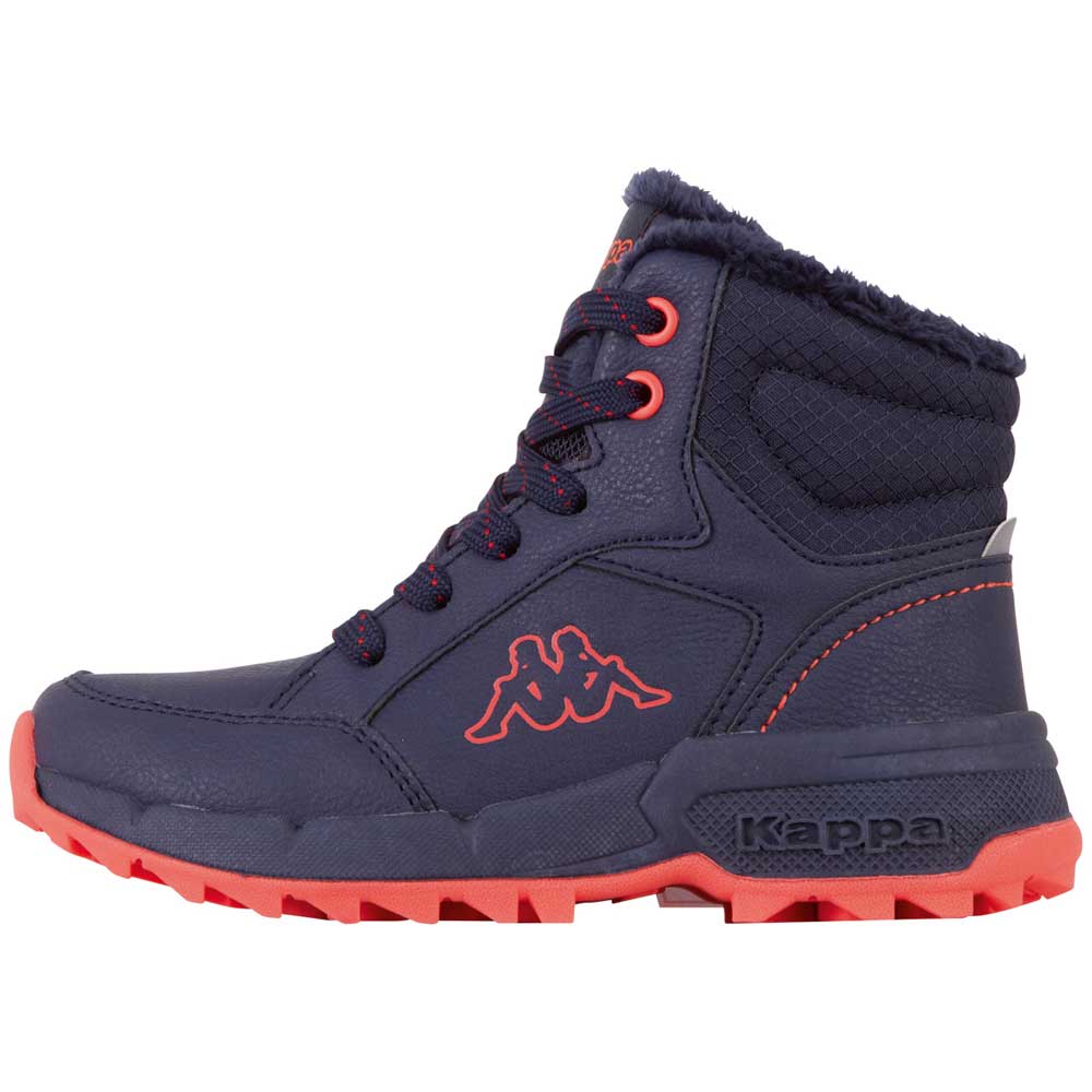 Winterboots KAPPA, Gr. 30, blau (navy, coral), Kunstfaser, mehrfarbig, Schuhe, mit praktischem Reißverschluss auf der Innenseite Image