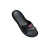Badeschuh ARENA "Nina Pool Slides", Gr. 38, schwarz (schwarz, schwarz_g), Obermaterial: 45% Polyester, 35% PVC, 20% Polyurethan, sportlich, Schuhe
