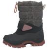 Snowboots LURCHI "Fjonna", Kinder, Gr. 25, grau (grau, rosa), Synthetik, Textil, metallisierte Fasern, sportlich, Schuhe, Winterboots mit Glitzerbesatz, Größenschablone zum Download
