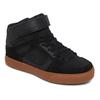Sneaker DC SHOES "Pure High-Top EV", Kinder, Gr. 11(28), schwarz (schwarz, gum), Obermaterial: Leder / Futter: Textil / Außensohle: Gummi, Schuhe