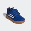 Klettschuh ADIDAS SPORTSWEAR "TENSAUR HOOK AND LOOP", Gr. 37, blau (royal blau, cloud weiß, dunkelblau), Synthetik, Textil, sportlich, Schuhe