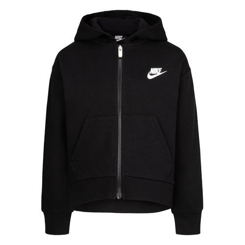 Kapuzensweatjacke NIKE SPORTSWEAR Gr. 110 (5), schwarz Kinder Sweatjacken