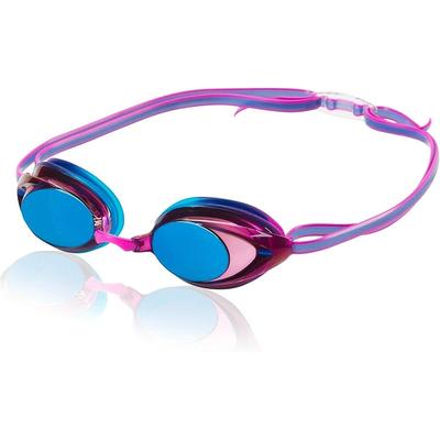 Speedo Women's Vanquisher 2.0 Mirrored Goggle, Purple Dream