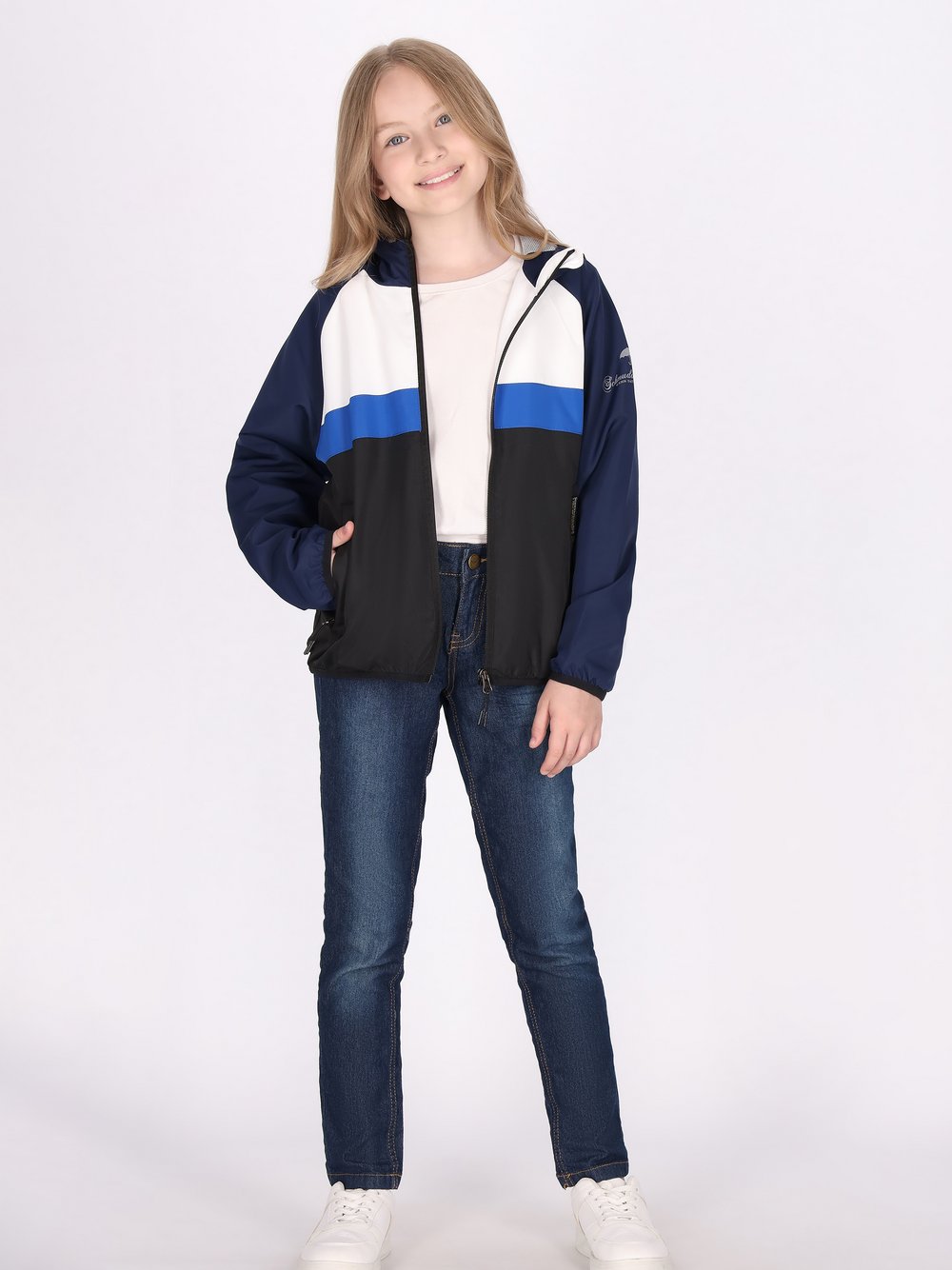 Schmuddelwedda (Kids) Anorak Mädchen marine, 116 Image