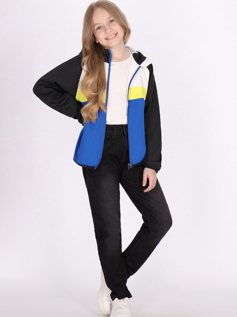 MyMo (Kids) Anorak Mädchen blau, 140 Image