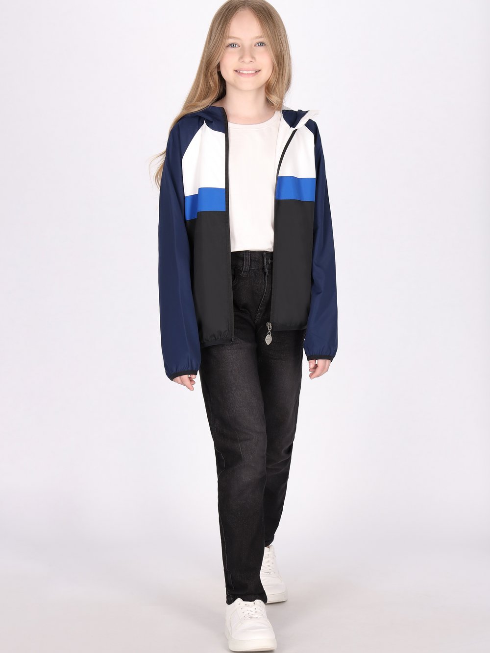 MyMo (Kids) Anorak Mädchen marine, 146 Image