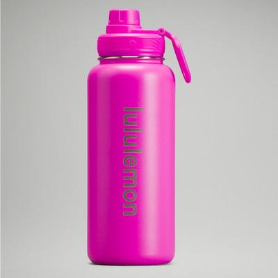 Lululemon Athletica Dining | Lululemon Back To Life Sport Bottle 32oz Sonic Pink Nwt | Color: Pink | Size: 32oz