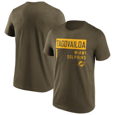Miami Dolphins Fashion Name & Number T-Shirt - Tua Tagovailoa - Herren Image
