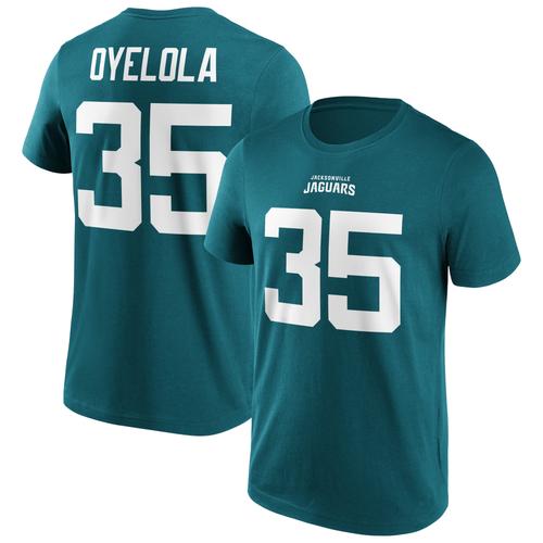 Jacksonville Jaguars Name & Number Graphic T-Shirt - Oyelola 35 - Herren