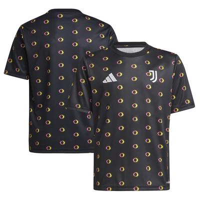Juventus adidas Turin Pre-Match Shirt - Schwarz - Kinder Image