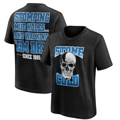 "Stone Cold" Steve Austin T-Shirt - Schwarz - Jugendliche Image