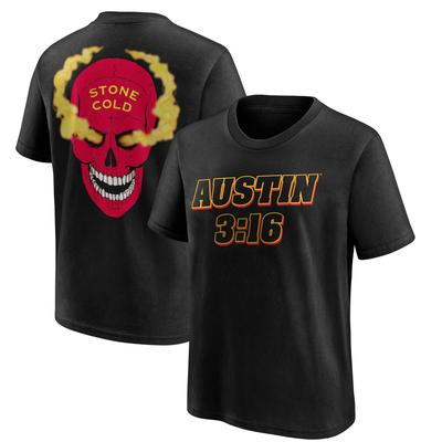 "Stone Cold" Steve Austin T-Shirt - Schwarz - Jugendliche Image