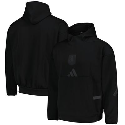Aston Villa adidas Travel Z.N.E Kapuzenpullover – Schwarz Image