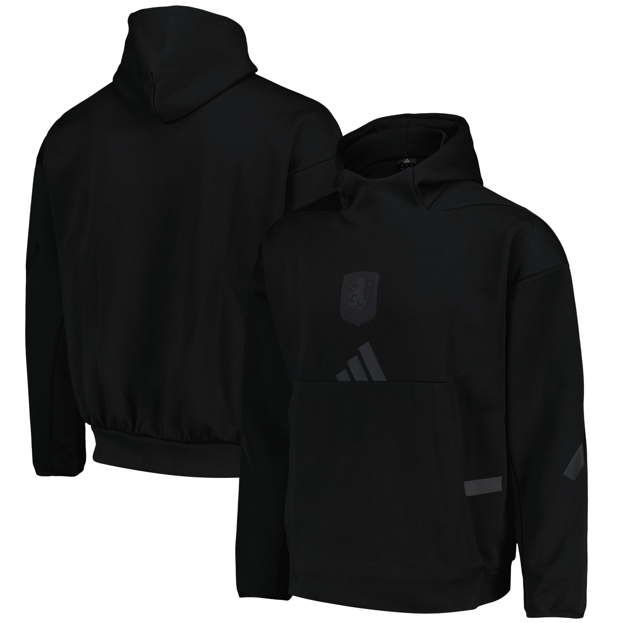 "Aston Villa adidas Travel Z.N.E Kapuzenpullover – Schwarz" Image