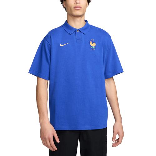 Frankreich Nike Polo Match - Blau