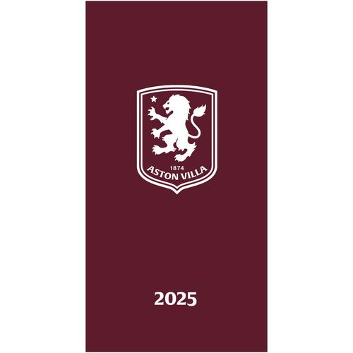 Offizielles Aston Villa 2025 Slim-Tagebuch