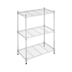 Metallregal mit 3 verstellbaren Böden 76,2 x 58,9 x 34 cm 240 kg Thinia Home Image