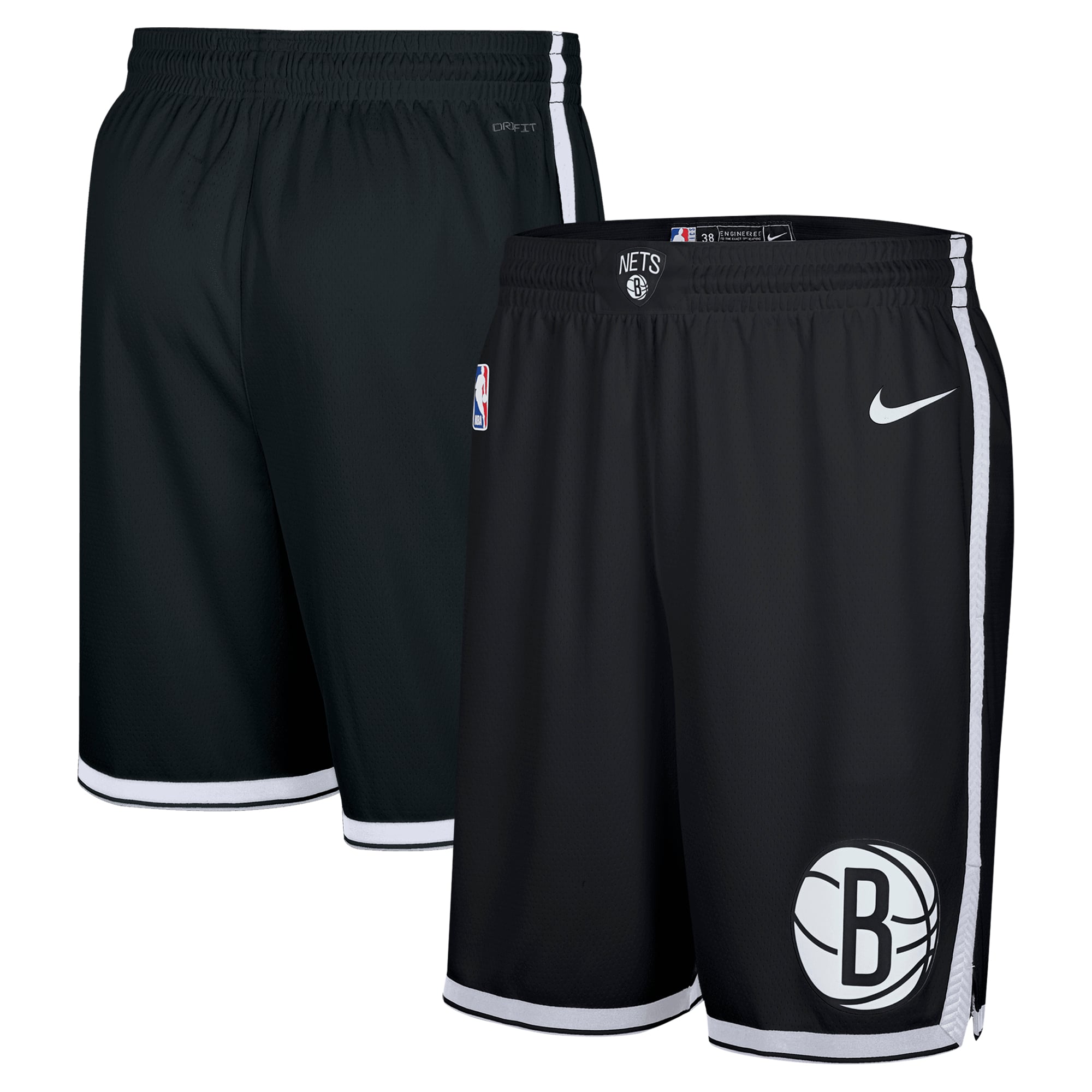 Short Nike Replica Icon Swingman des Brooklyn Nets - Homme - Homme Taille: S