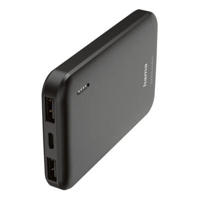Hama Powerbank »Pocket 5« 5000 mAh grau