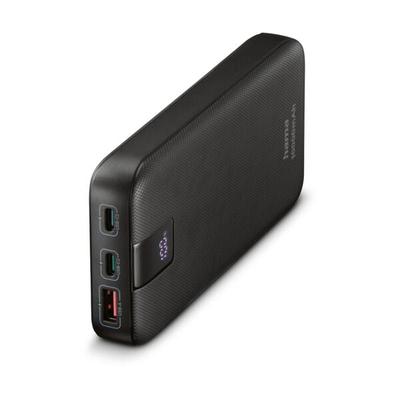 Hama Powerbank »Power Pack PD 10« 10000mAh grau