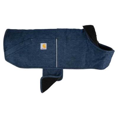 Carhartt Denim Insulated Chore Dog Coat - Blue X-Large