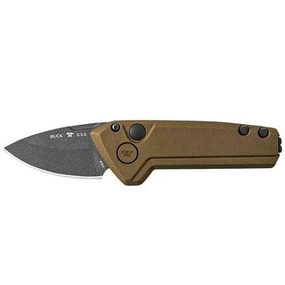 Buck Knives Mini Deploy 1.88 inch Automatic Knife - Bronze
