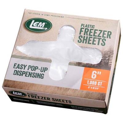 LEM Products 6in x 10.75in Freezer Sheets - White 6in x 10.75in