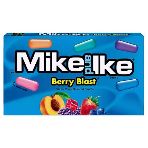 Mike and Ike Berry Blast Candy - Theater Box