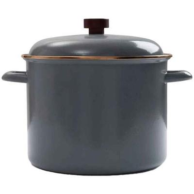 Barebones Enamel Stock Pot - Eggshell 2 gal