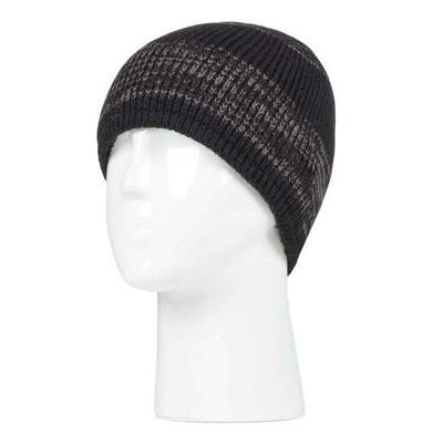 Heat Holders Boys Discovery Beanie - Black/Charcoal One Size Fits Most
