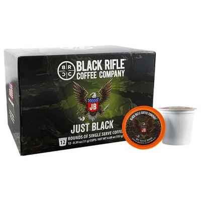 Black Rifle Coffee Company 12 Count Coffee Rounds - Just Black