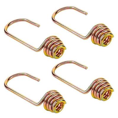 Keeper Dichromate Bungee Hooks For 1/4in to 5/16in Bungee Cord - Gold 4