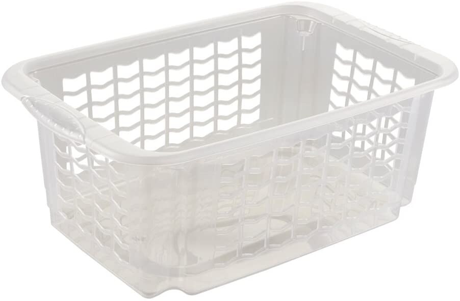 Keeeper - Aufbewahrungskorb Polypropylen 40x25x15 cm Transparent - Kollektion Fritz