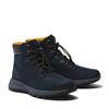 Schnürboots TIMBERLAND "KILLINGTON TREKKER MID LACE UP SNEAKER", Gr. 40, blau (navy), Leder, Synthetik, sportlich, Schuhe, Winterschuhe, Sneakerboots, Winterboots