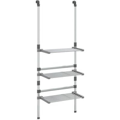 Hängender Wäschetrockner 3 Etagen Aluminium Vidaxl Image