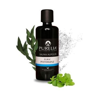 Saunaaufguss Konzentrat Euka-Pfefferminz 100 ml natürlicher Sauna-aufguss - reine ätherische