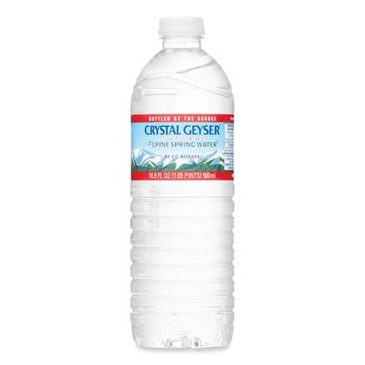 Crystal Geyser Alpine Spring Water, 16.9 oz Bottle, 24/Case, 84 Cases/Pallet (CGW24514)
