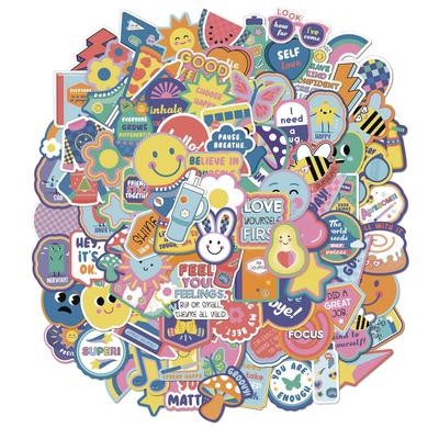 Carson-Dellosa Education Vinyl Stickers, We Stick Together, Small, Assorted, 100 Stickers (CDP168322)