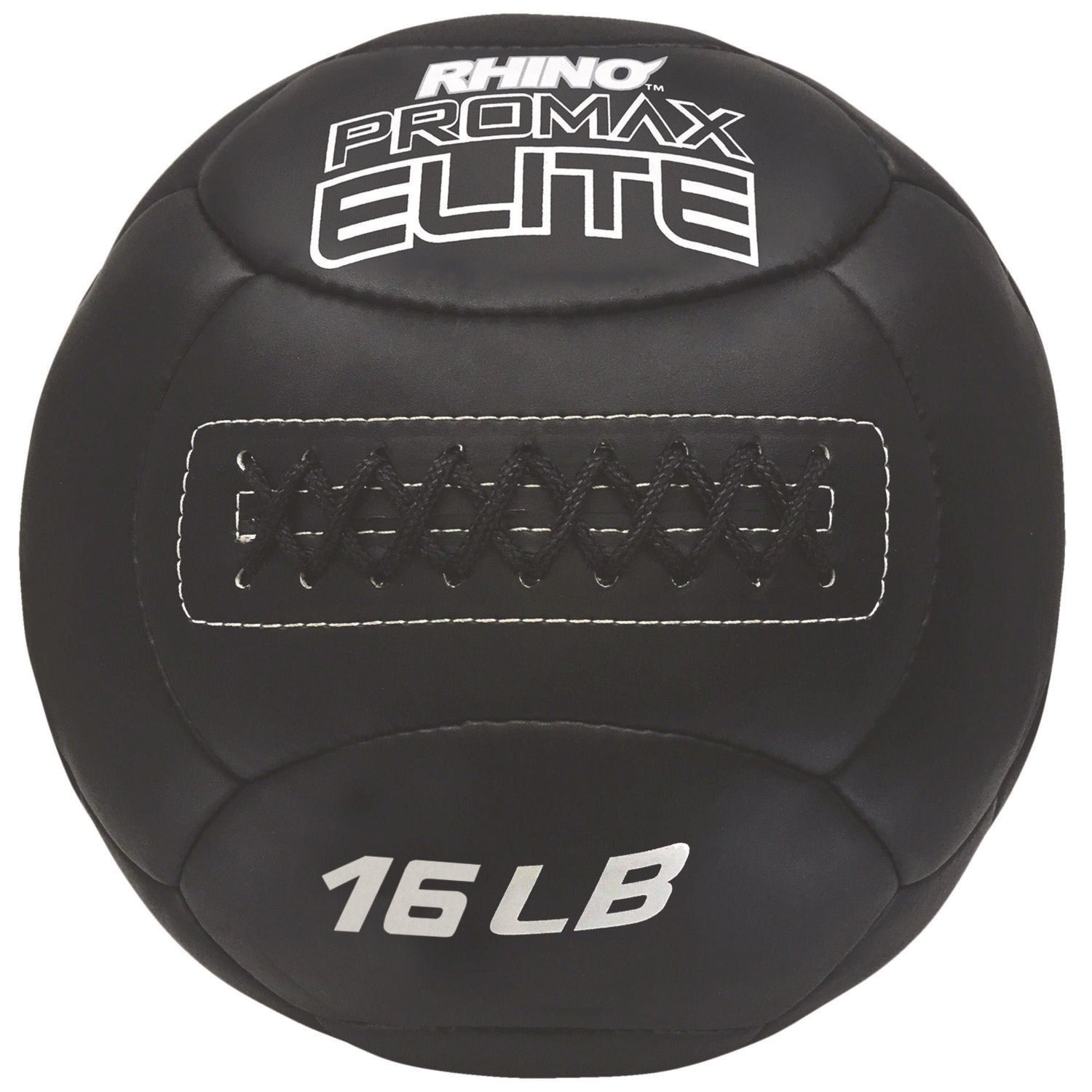Champion Sports Rhino Promax Elite Medicine Ball, 16 lb, Black (CSIPRX16)