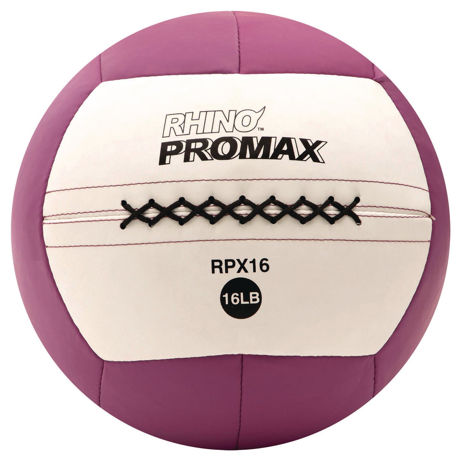 Champion Sports Rhino Promax Medicine Ball, 16 lb, Purple (CSIRPX16)