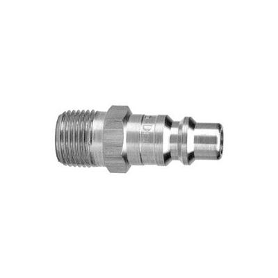 Dixon Valve Air Chief Industrial Quick Connect Fitting, 3/8 in Body Size, 1/4 in (NPT) M, Steel (238-DCP2502)