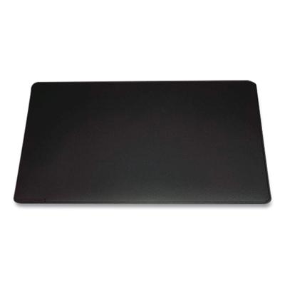 Durable Anti-Slip Contoured Edge PVC Desk Pad, 20.5 x 25.5, Black (DBL710301)