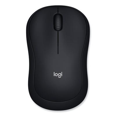 Logitech 910-002225 M185 Wireless Mouse, 2.4 GHz Frequency/30 ft Wireless Range, Left/Right Hand Use, Black
